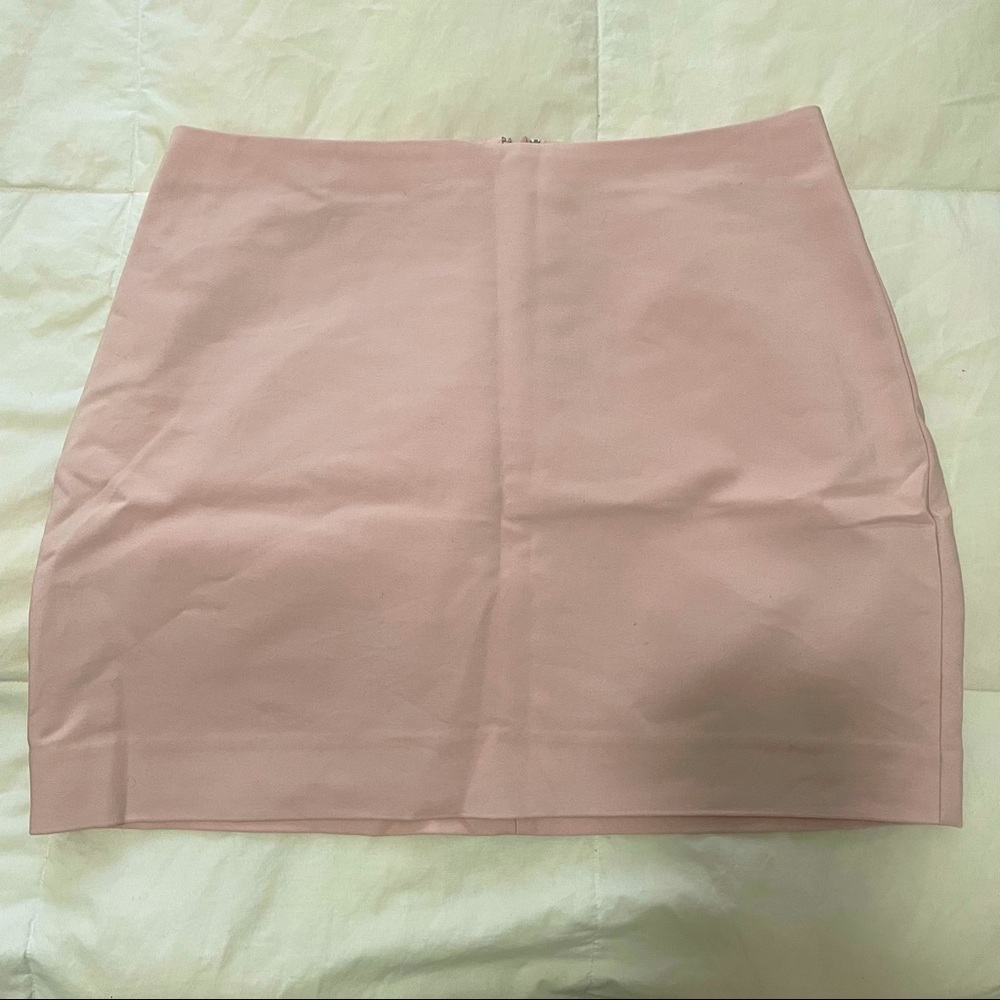 Express Pink Mini Skirt